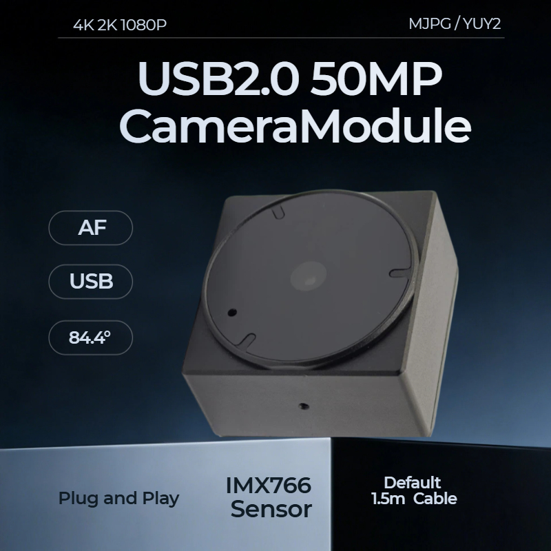 Webcam 4K - Caméra USB haute résolution 50MP 4K