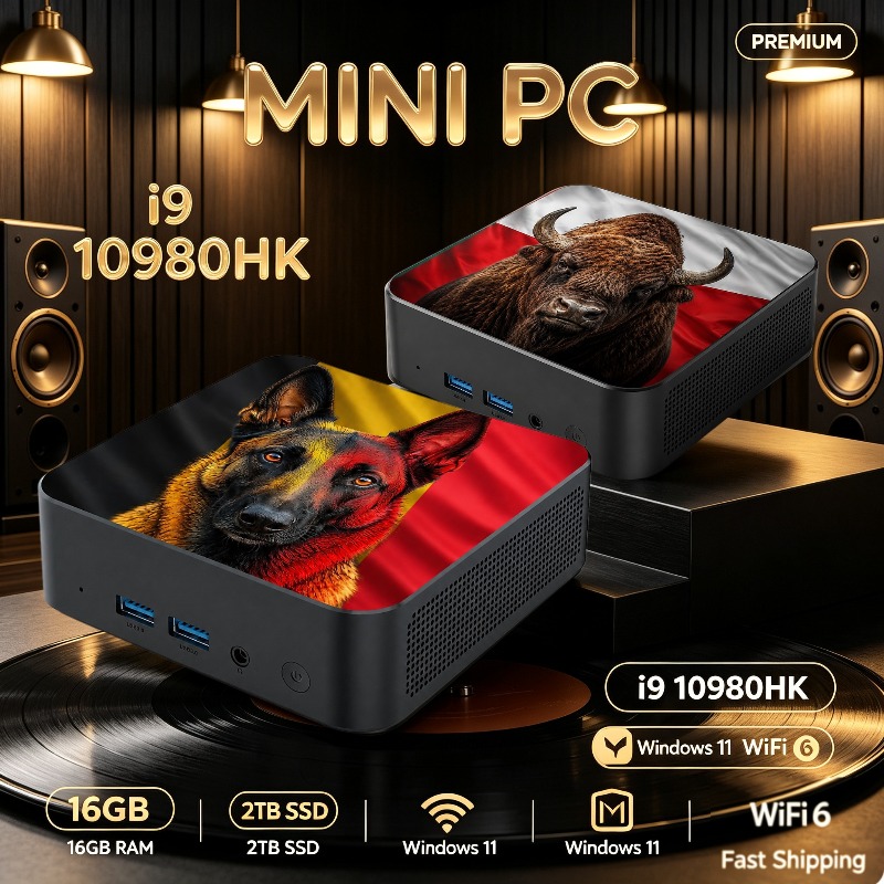 Pc Gaming I9 - Ordinateur de jeu de bureau compact