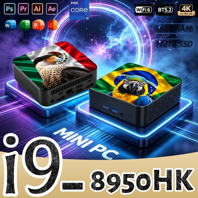 Pc Gaming I9 - Mini PC Core i9-8950HK 16 Go