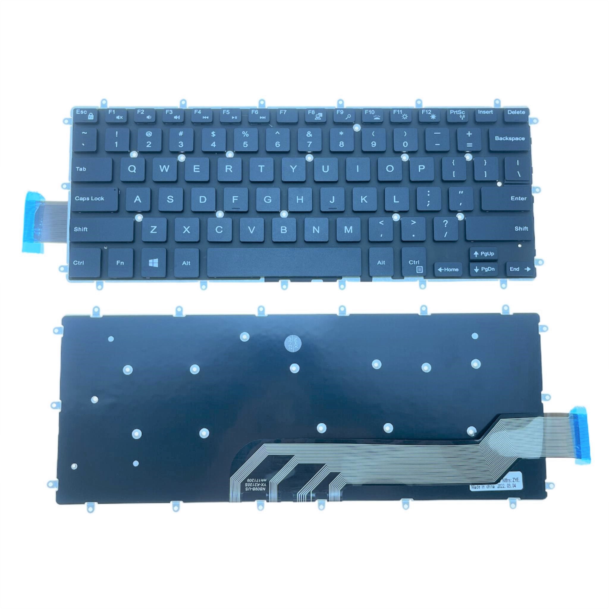 Pc Gaming Dell - Clavier d'ordinateur portable américain pour Dell