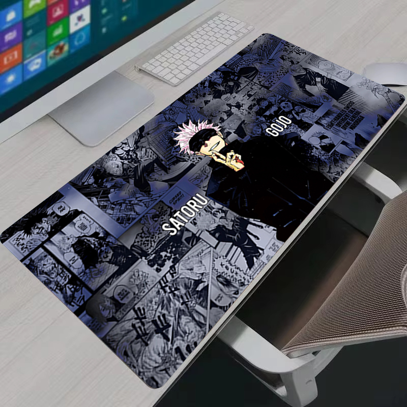 Pc Gaming Keyboard And Mouse - Tapis de souris Cool Anime Jujutsu