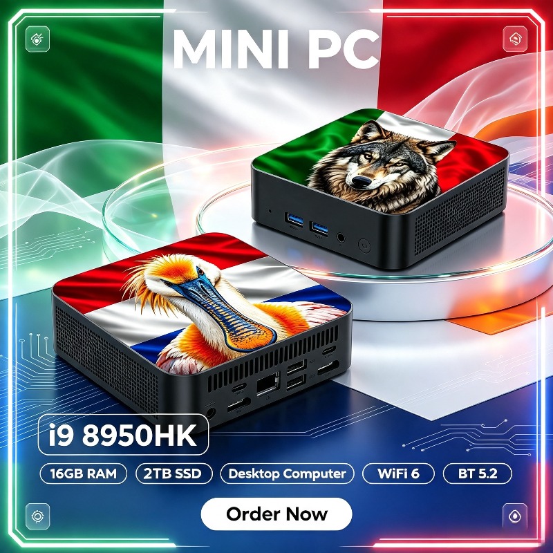 Pc Gaming Compact - Mini PC de jeu Intel i9