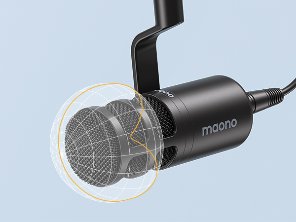 Gaming Microphone - Microphone de studio à condensateur Maono