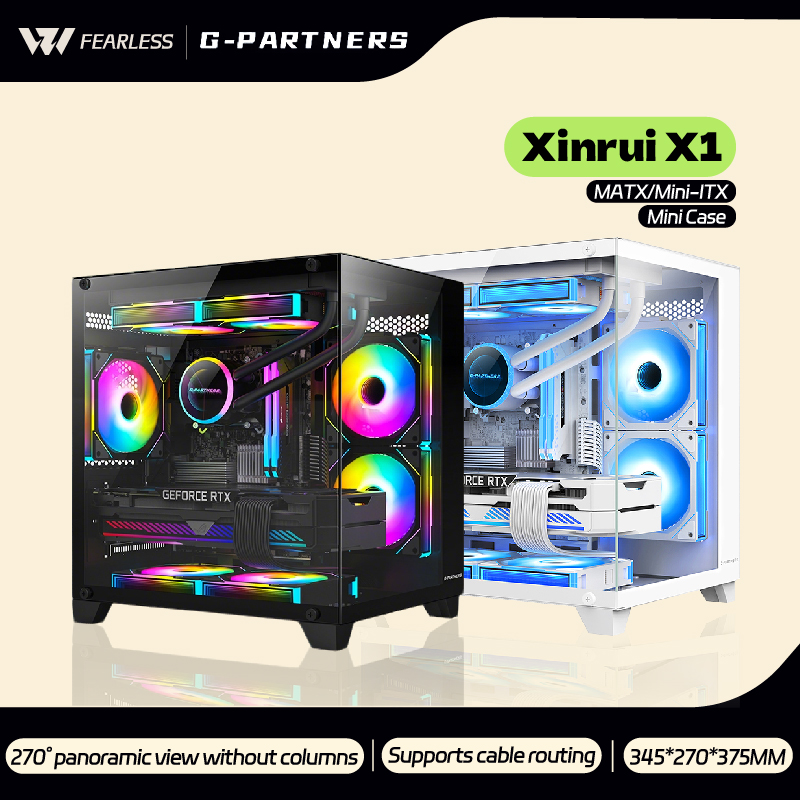 Pc Gaming Dell - Boîtier PC G-PARTNERS Xinrui X1 MATX