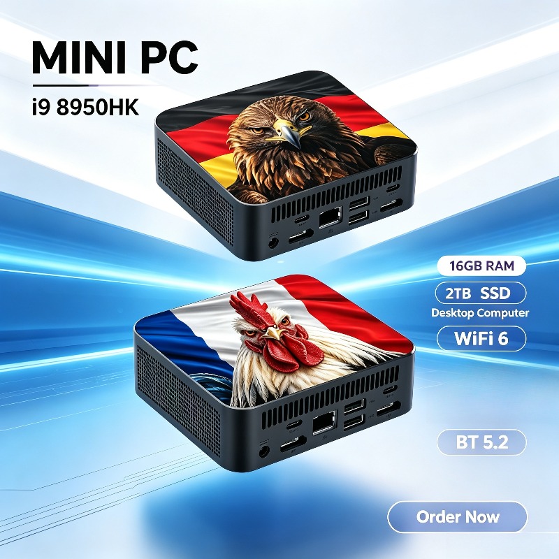 Pc Gaming I9 - Ordinateur de jeu de bureau compact