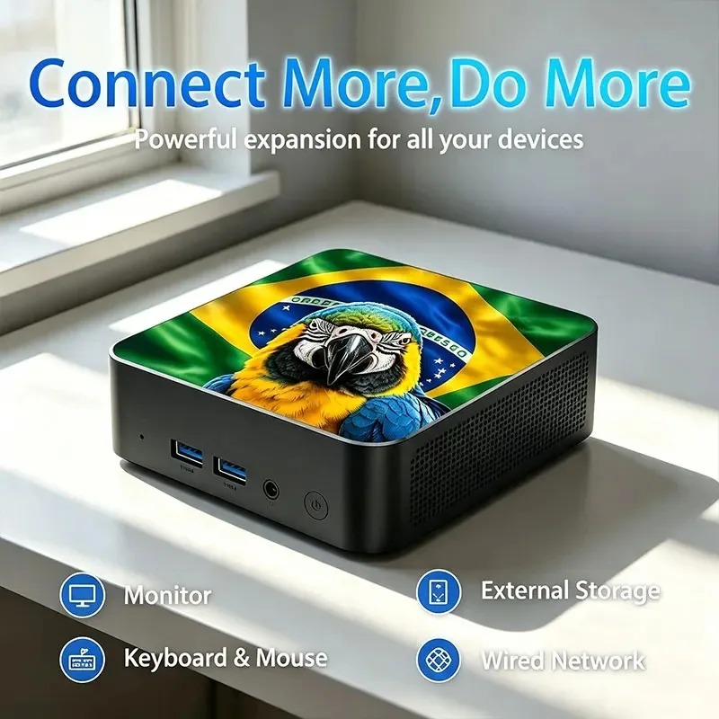 Mini PC drapeau Mexique Brésil - Pc Gaming Compact avis et prix