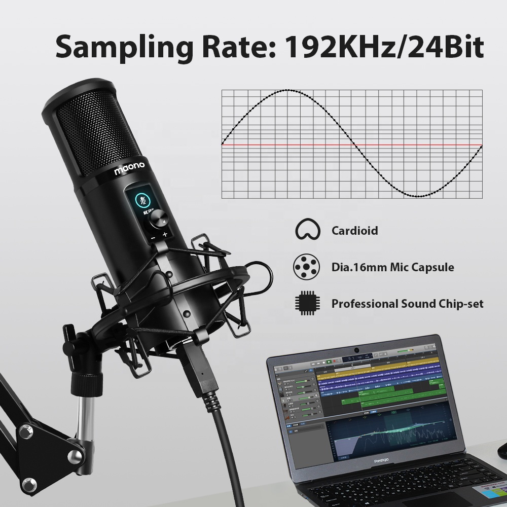Microphone USB professionnel M - Gaming Microphone avis et prix