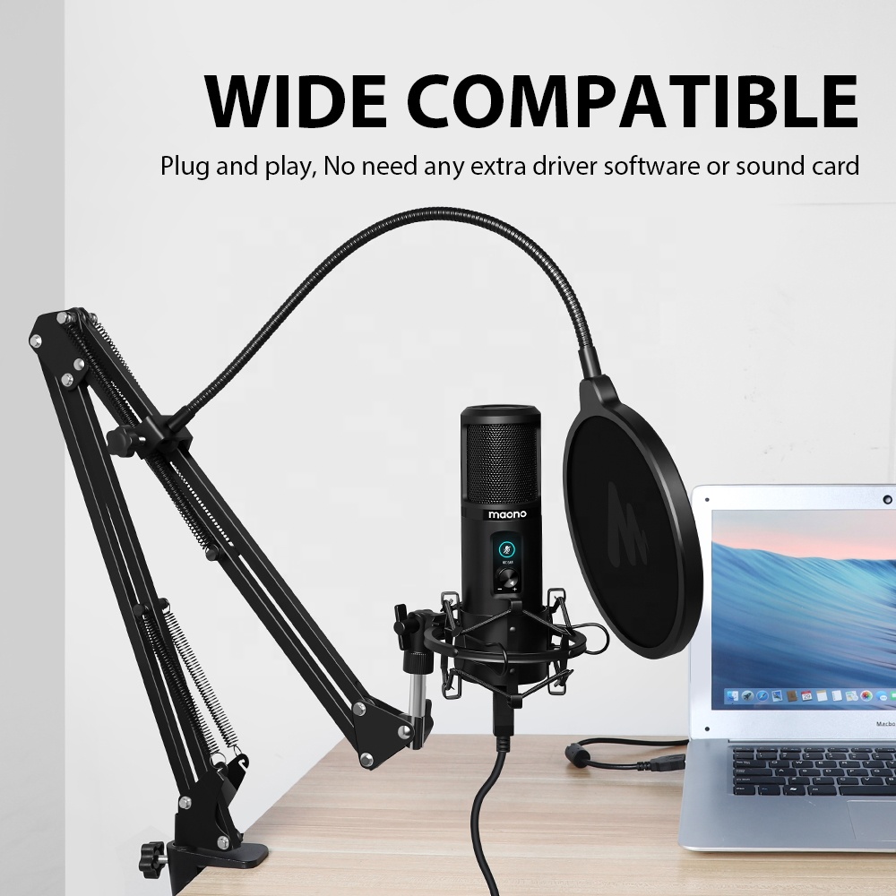 Microphone USB professionnel M - Gaming Microphone avis et prix