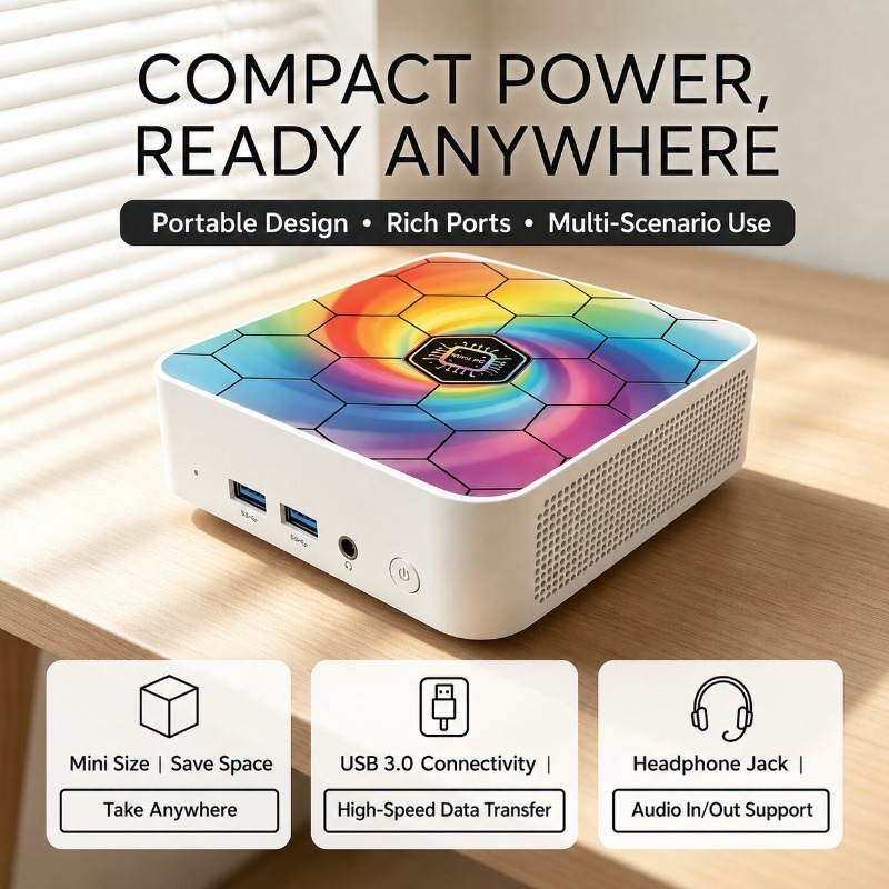 Mini PC Multifonctionnel Color - Pc Gaming Compact avis et prix