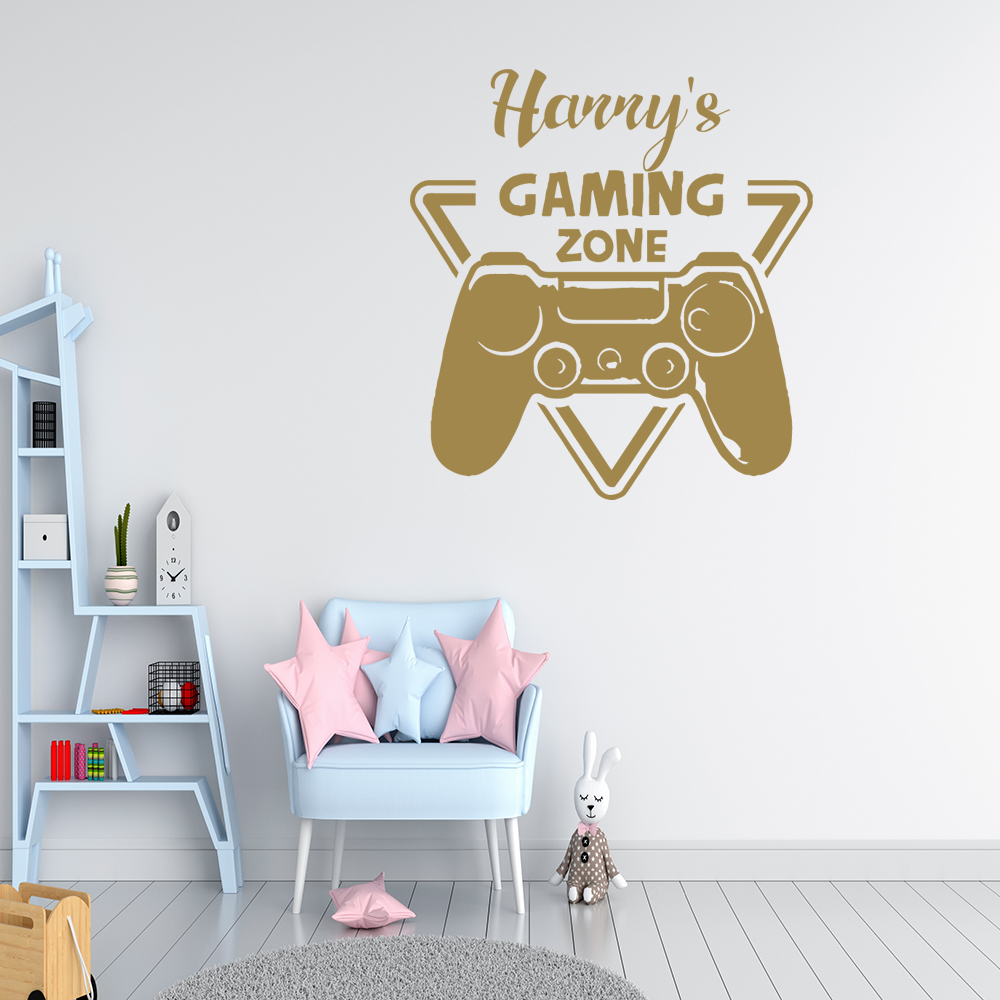 Autocollant mural en vinyle av - Pc Gaming Names avis et prix