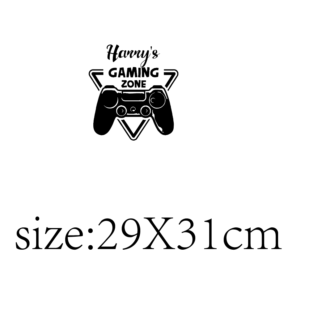 Autocollant mural en vinyle av - Pc Gaming Names avis et prix