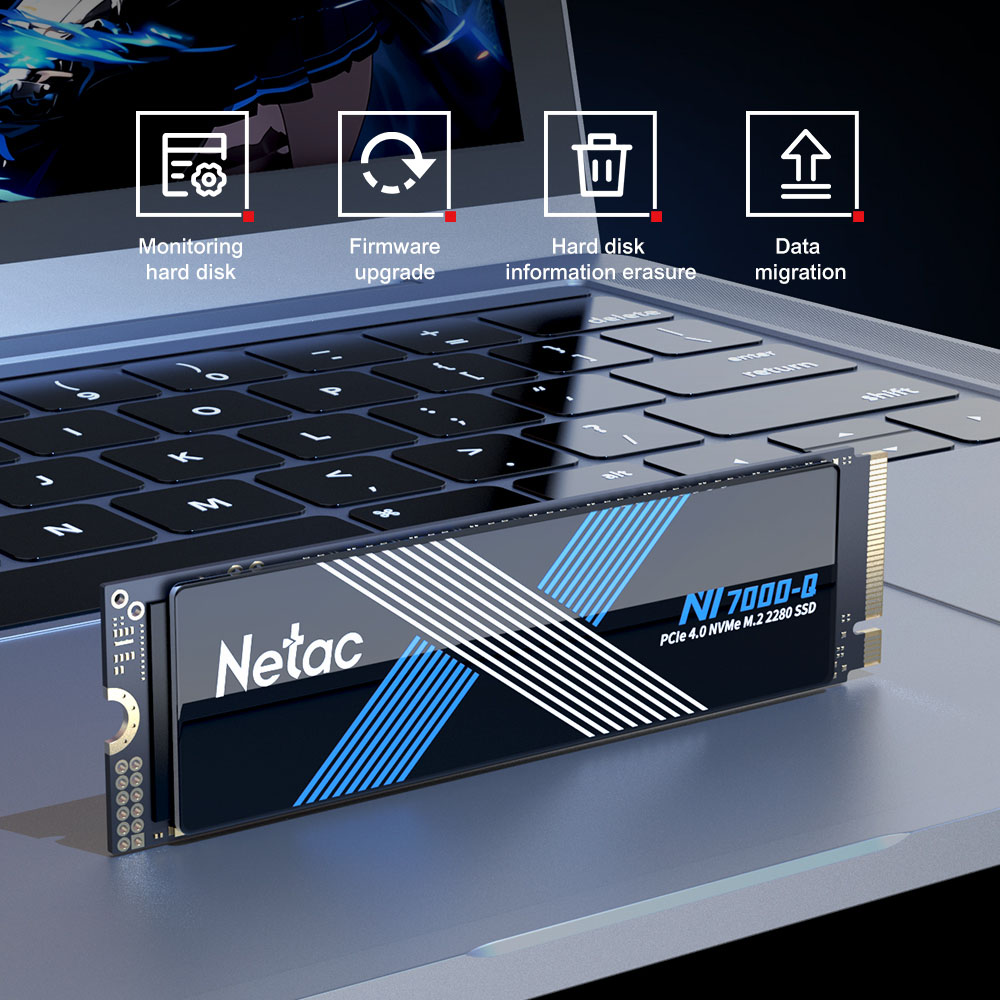 Netac M.2 SSD 1 to 2 to SSD 4  - Samsung Ssd 980 Pro avis et prix