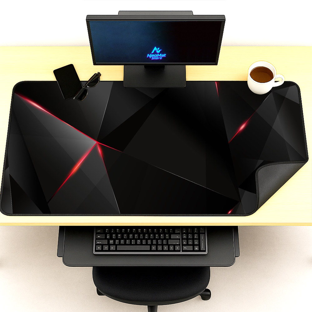 Tapis de souris noir 1200x600, - Pc Gaming Names avis et prix