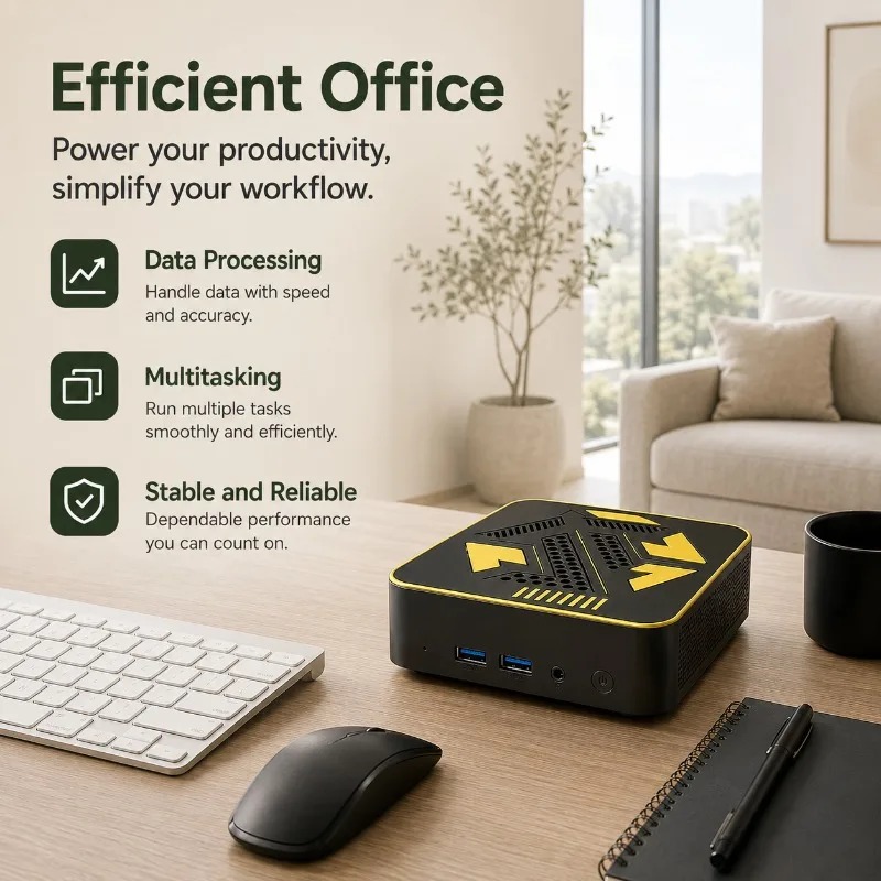 Mini PC portable Intel Core N1 - Pc Gaming Compact avis et prix