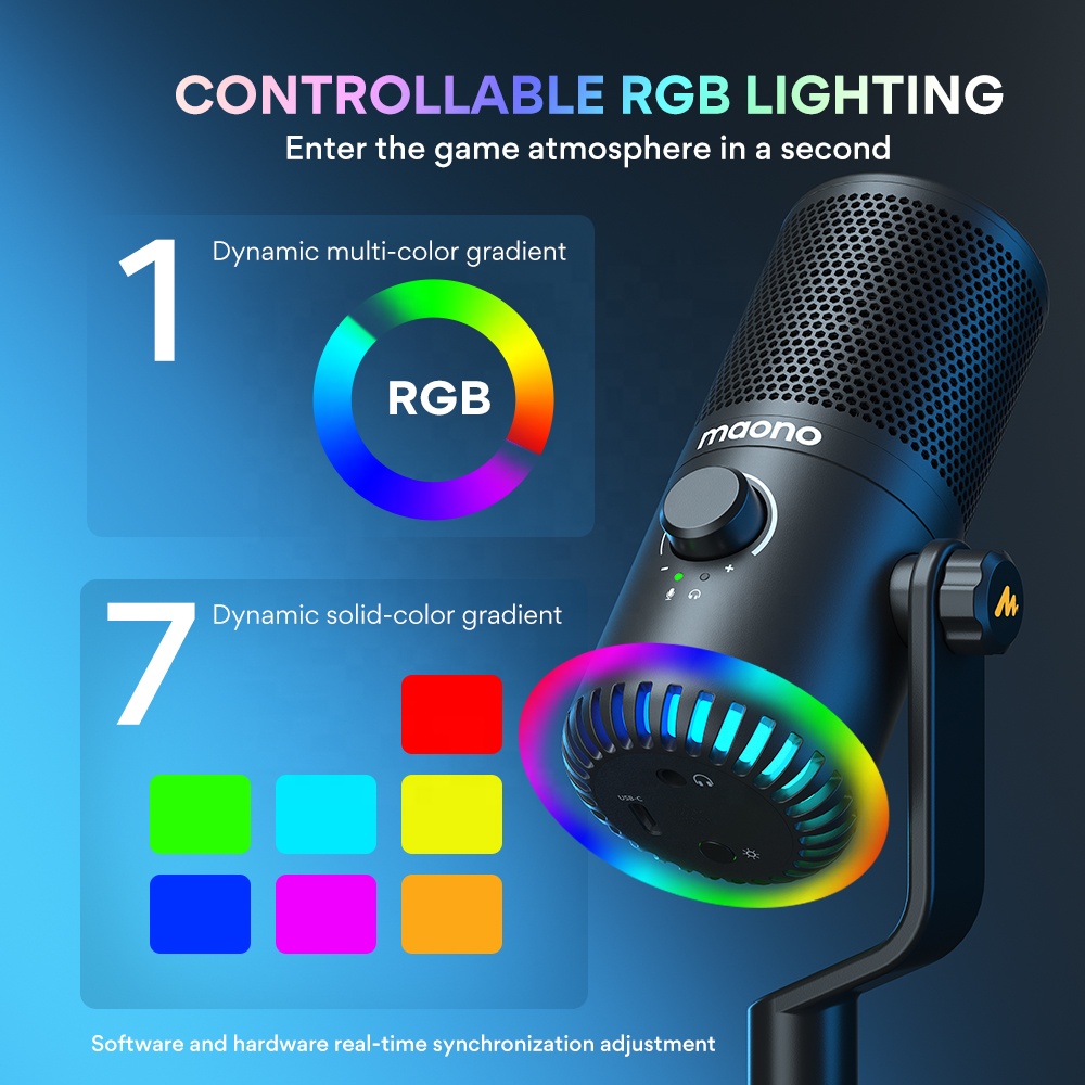 Microphone de jeu programmable - Gaming Microphone avis et prix