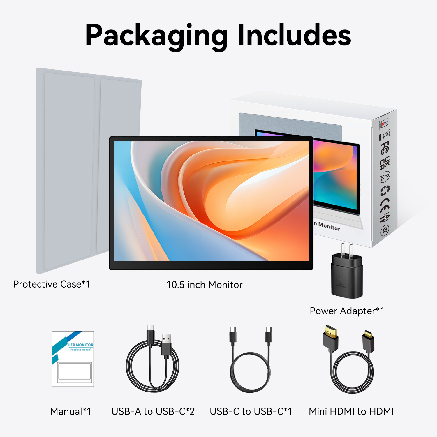 Moniteur portable 10,5 pouces  - Pc Gaming On Android avis et prix