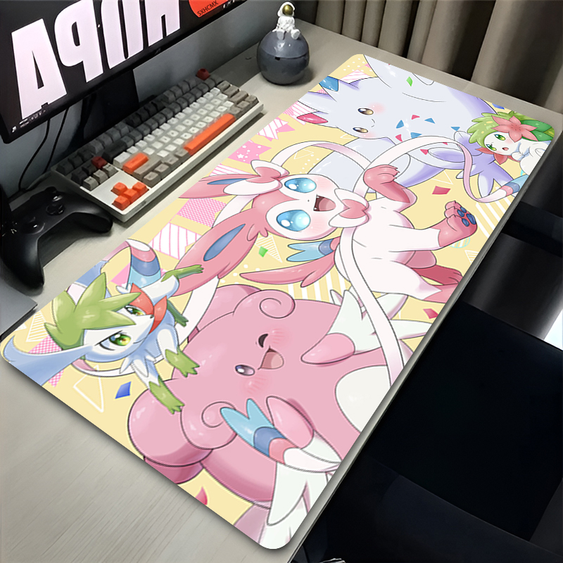 Grand tapis de souris rose mig - Pc Gaming Keyboard And Mouse avis et prix