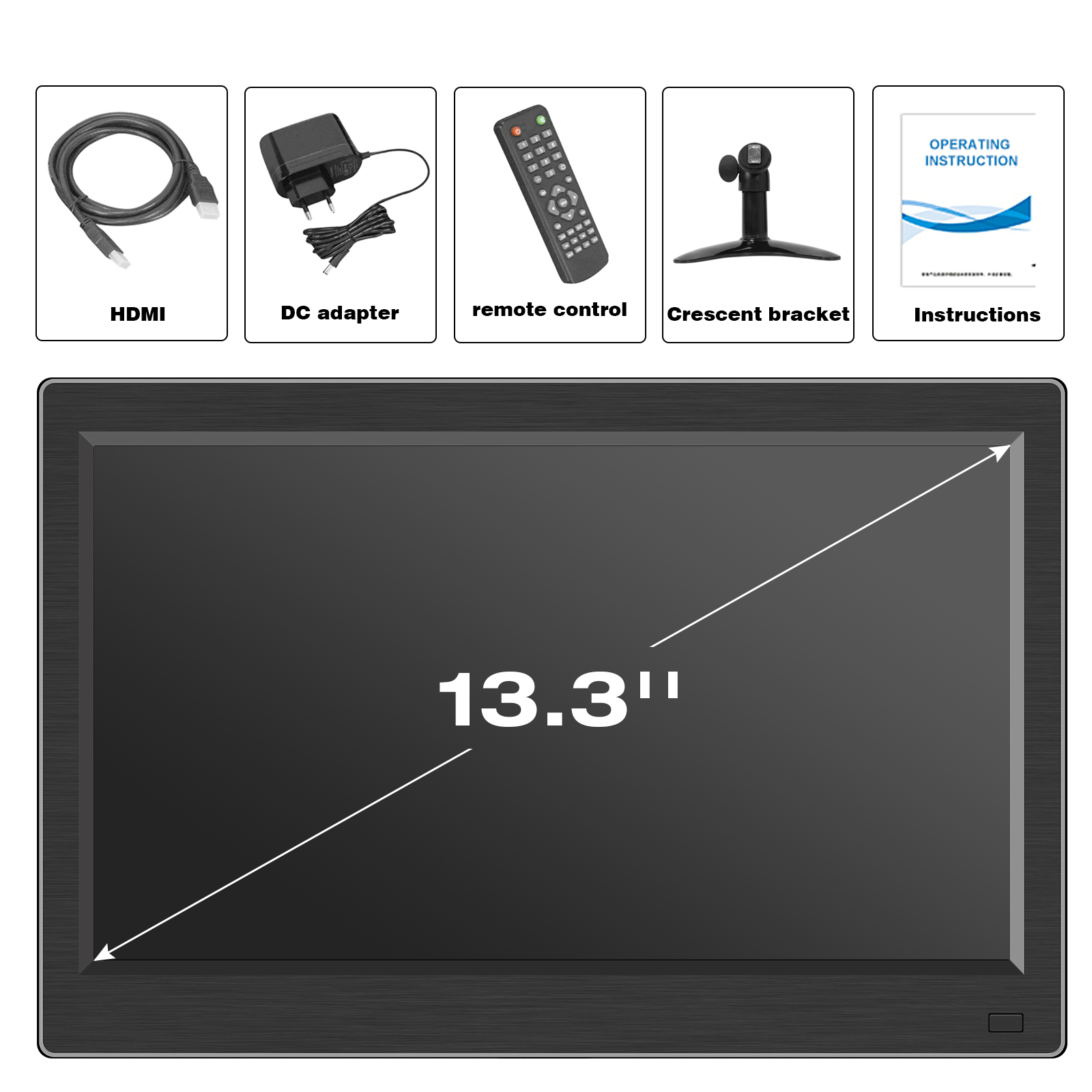 Moniteur portable BNC 13,3 pou - Pc Gaming On Android avis et prix
